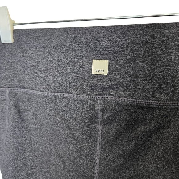 Vuori Womens Performance Leggings Medium Gray With Pockets High Waist Activewear - Picture 4 of 10